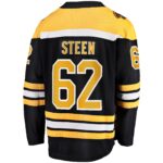Oskar Steen Boston Bruins Fanatics Home Breakaway Player Jersey - Black