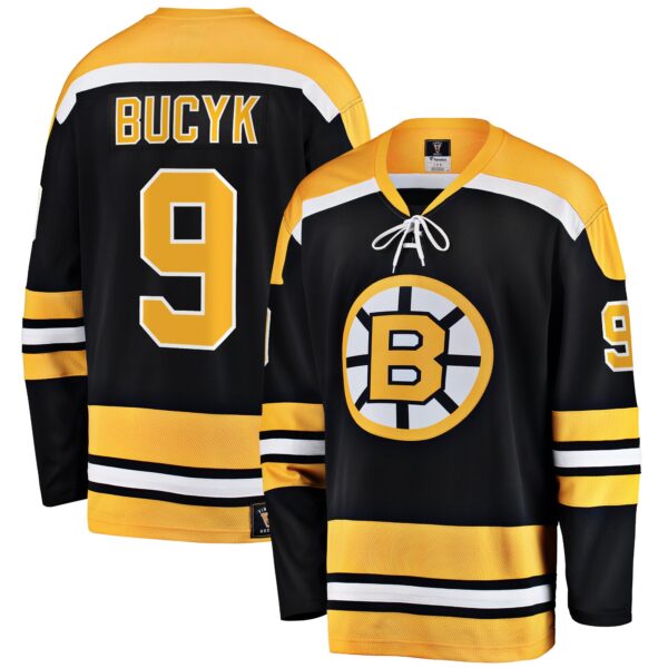 John Bucyk Boston Bruins Fanatics Premier Breakaway Retired Player Jersey - Black
