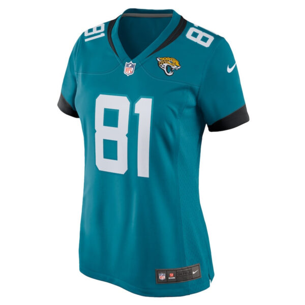 Josiah Deguara 81 Jacksonville Jaguars Alternate Game Women Jersey - Teal