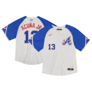Ronald Acuu00c3u00b1a Jr. Atlanta Braves  Toddler City Connect Limited Player Jersey - White