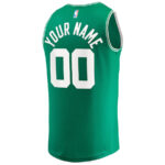 Boston Celtics 2024 FINALS CHAMPIONS Jersey Customized - Kelly Green - Icon Edition