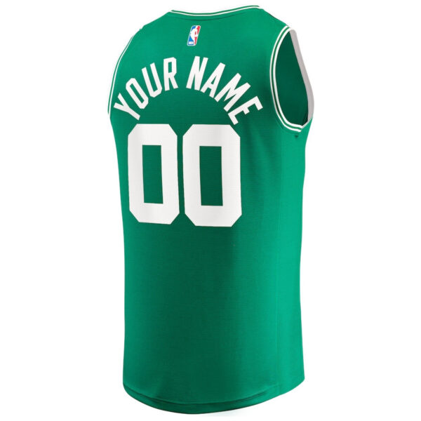 Boston Celtics 2024 FINALS CHAMPIONS Jersey Customized - Kelly Green - Icon Edition