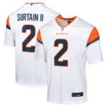 Patrick Surtain II 2 Denver Broncos Game YOUTH Jersey - White