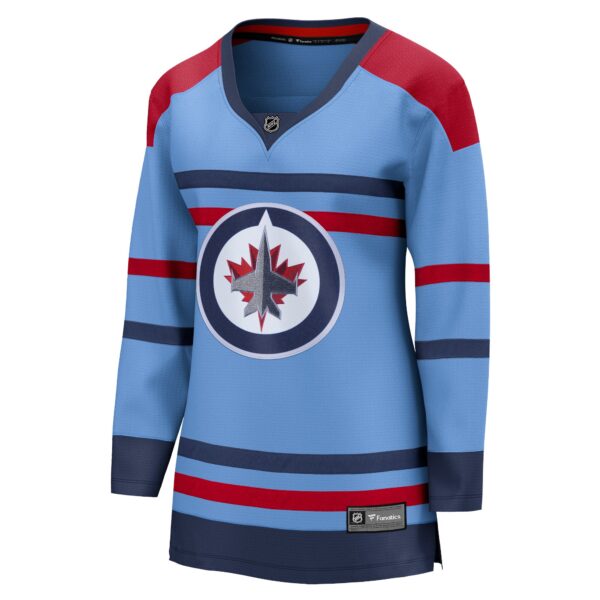 Winnipeg Jets Fanatics Women's Anniversary Premier Breakaway Jersey - Light Blue
