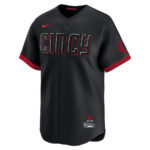 Barry Larkin 11 Cincinnati Reds City Connect Limited Player Men Jersey - Black