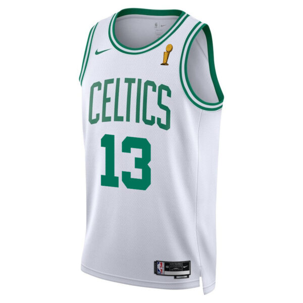 Drew Peterson 13 Boston Celtics 2024 FINALS CHAMPIONS Swingman Jersey - Association Edition - White