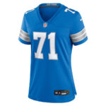 Kevin Zeitler 71 Detroit Lions Women's Game Jersey - Blue