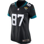 Keenan McCardell 87 Jacksonville Jaguars Women Game Retired Jersey - Black