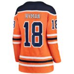 Zach Hyman Edmonton Oilers Fanatics Women's Breakaway Player Jersey - Orange