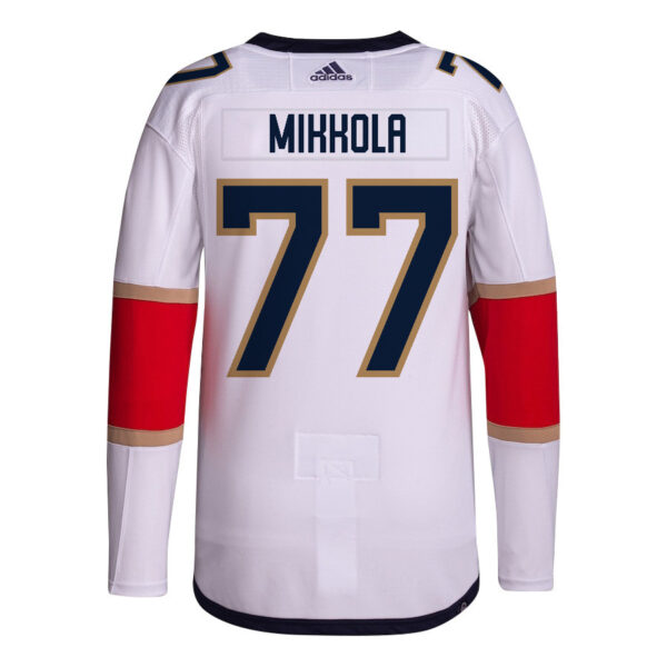 Niko Mikkola 77 Florida Panthers 2024 STANLEY CUP Final Away Breakaway Jersey - Men, White