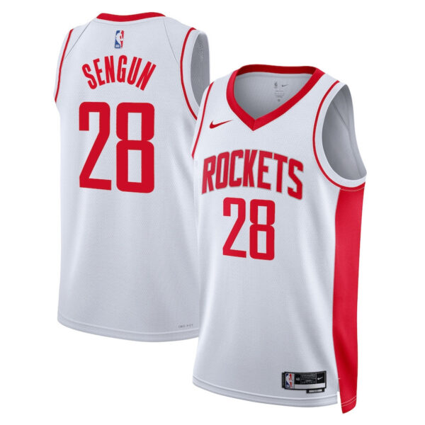 Alperen Sengun 28 Houston Rockets 2023/24 Association Edition Swingman Jersey - White
