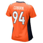 Keondre Coburn 94 Denver Broncos Game Women Jersey - Orange