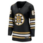 Brad Marchand Boston Bruins Fanatics Women's 100th Anniversary Premier Breakaway Player Jersey - Black