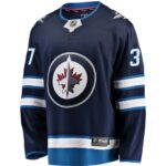 Connor Hellebuyck Winnipeg Jets Fanatics Breakaway Replica Jersey - Navy