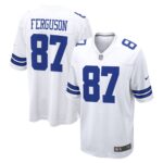 Jake Ferguson Dallas Cowboys  Game Jersey - White