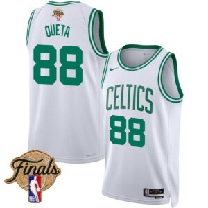 Neemias Queta 88 Boston Celtics 2024 FINALS PATCH Swingman Jersey - Association Edition - White