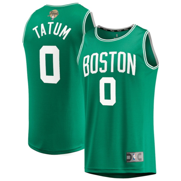 Jayson Tatum Boston Celtics 2024 NBA Finals Fast Break Jersey - Icon Edition - Kelly Green