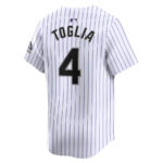 Michael Toglia 4 Colorado Rockies Home Limited Player Men Jersey - White