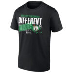 Boston Celtics 2024 Finals Champions Different Here Unisex T-Shirt V2 - Black