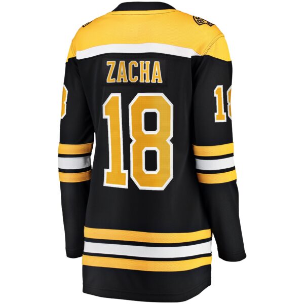 Pavel Zacha Boston Bruins Fanatics Women's Home Breakaway Player Jersey - Black