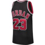 Michael Jordan Chicago Bulls Mitchell & Ness 1997/98 Hardwood Classics Authentic Jersey - Black