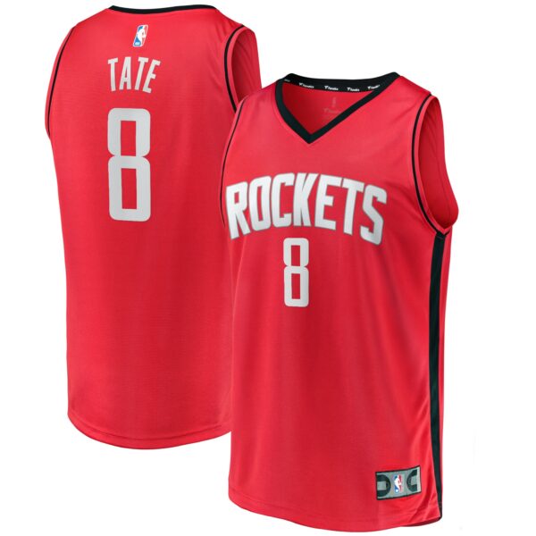 Jae'Sean Tate Houston Rockets Fanatics Fast Break Replica Jersey - Icon Edition - Red