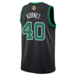 Luke Kornet 40 Boston Celtics 2024 FINALS PATCH Swingman Jersey - Statement Edition - Black