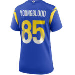 Jack Youngblood 85 Los Angeles Rams Women Game Retired Jersey - Royal