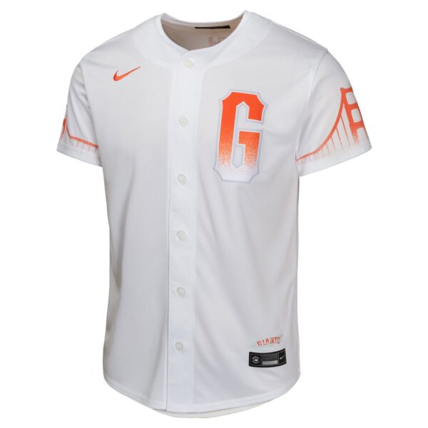 Mike Yastrzemski San Francisco Giants  Youth City Connect Limited Player Jersey - White