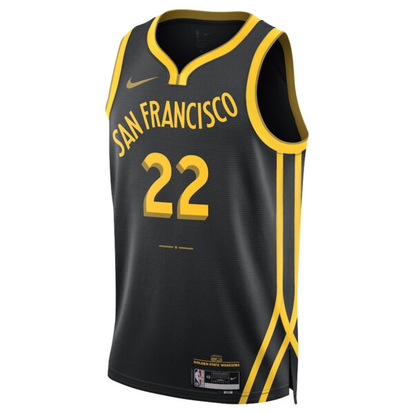Andrew Wiggins 22 Golden State Warriors 2023/24 Swingman Jersey - City Edition - Unisex Black