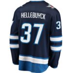 Connor Hellebuyck Winnipeg Jets Fanatics Breakaway Replica Jersey - Navy