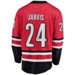 Seth Jarvis Carolina Hurricanes Fanatics Alternate Breakaway Player Jersey - Red