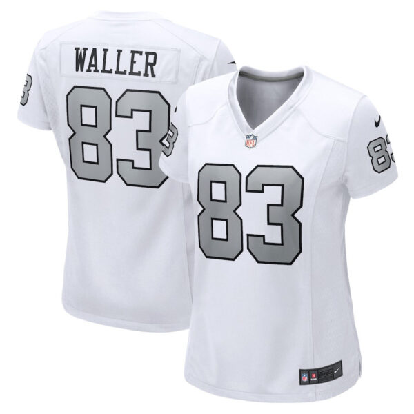 Darren Waller 83 Las Vegas Raiders Women Jersey - White