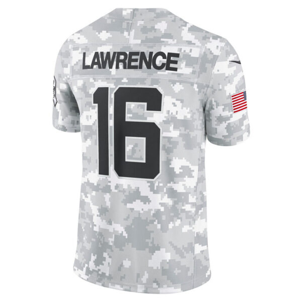 Trevor Lawrence Jacksonville Jaguars 2024 Salute to Service Limited Jersey - Arctic Camo