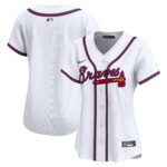 Atlanta Braves  Women's Home Limited Jersey - White