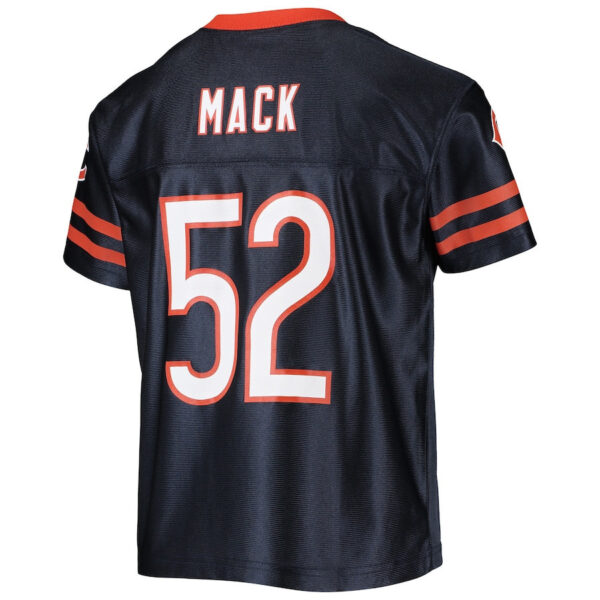Khalil Mack 52 Chicago Bears YOUTH Team Jersey - Navy