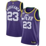 Lauri Markkanen Utah Jazz  Unisex 2023/24 Swingman Replica Jersey - Classic Edition - Purple