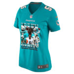 Jalen Ramsey 5 Signed Miami Dolphins Game Women Jersey - Aqua V2