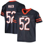 Khalil Mack 52 Chicago Bears YOUTH Team Jersey - Navy