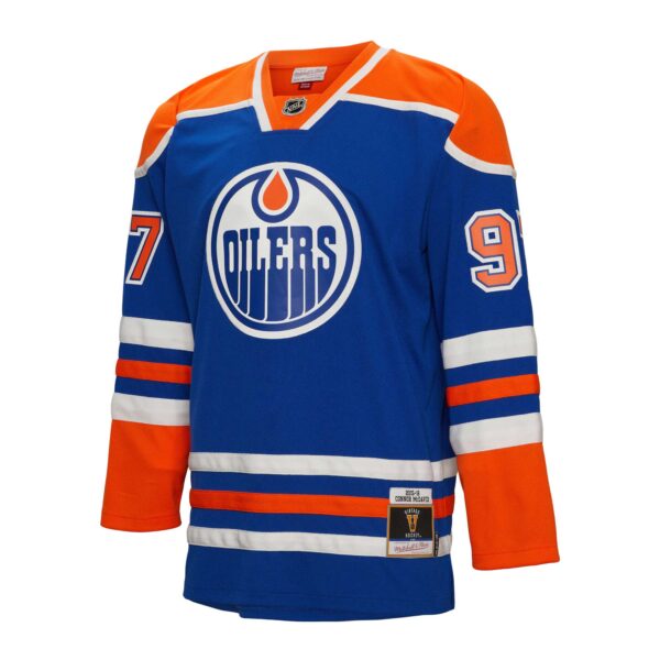Connor McDavid Edmonton Oilers Mitchell & Ness  2015/16 Blue Line Player Jersey - Blue