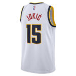 Nikola Jokić 15 Denver Nuggets Unisex Swingman Jersey - Association Edition - White