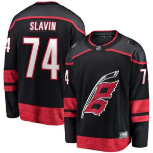Jaccob Slavin Carolina Hurricanes Fanatics Home Breakaway Player Jersey - Black