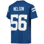 Quenton Nelson 56 Indianapolis Colts YOUTH Jersey - Royal