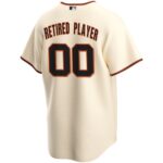 San Francisco Giants Home Pick-A-Player Retired Roster Replica Jersey - Cream