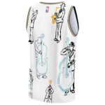 Utah Jazz NBA & KidSuper Studios by Fanatics Unisex Hometown Jersey - White