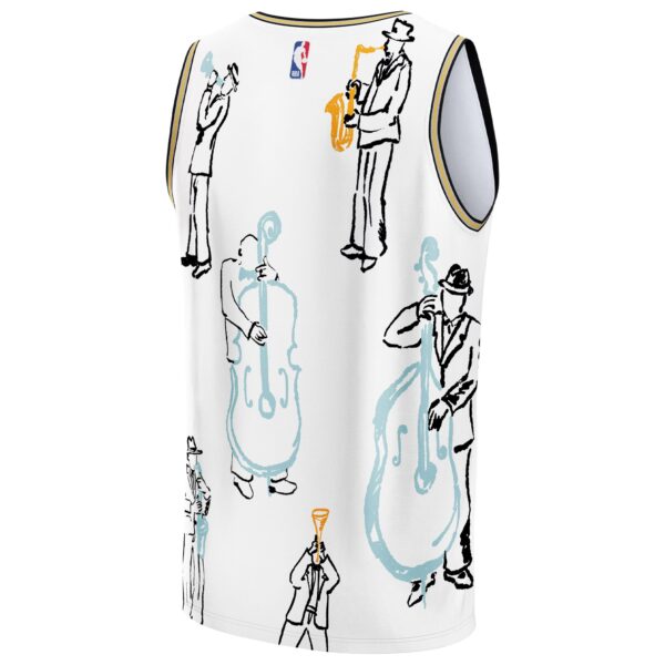 Utah Jazz NBA & KidSuper Studios by Fanatics Unisex Hometown Jersey - White