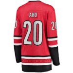 Sebastian Aho Carolina Hurricanes Fanatics Women's Alternate Breakaway Player Jersey - Red