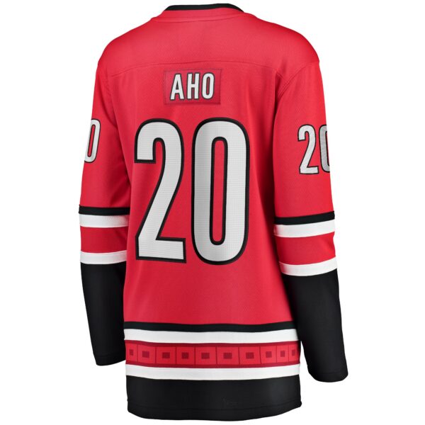 Sebastian Aho Carolina Hurricanes Fanatics Women's Alternate Breakaway Player Jersey - Red