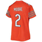 D.J. Moore 2 Signed Chicago Bears Alternate Game YOUTH Jersey - Orange