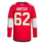 Brandon Montour 62 Florida Panthers 2024 STANLEY CUP Final Home Breakaway Jersey - Men, Red
